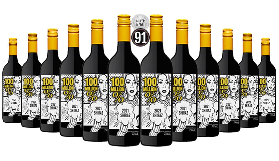 Order 100 Million % South Australia Shiraz 2021 - Just Wines