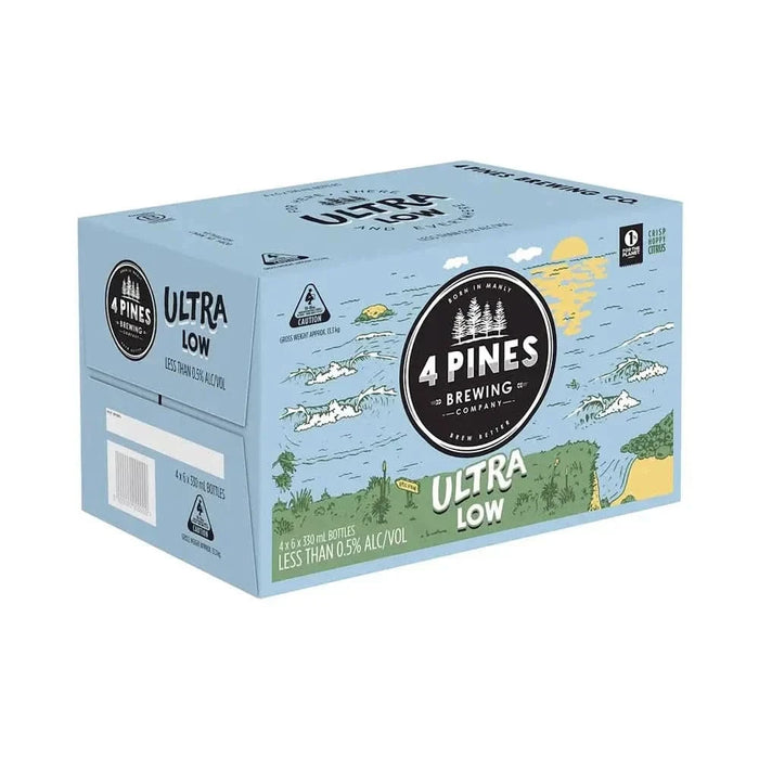 Order 4 Pines Ultra Low Alcohol Beer Cans JustWines Australia