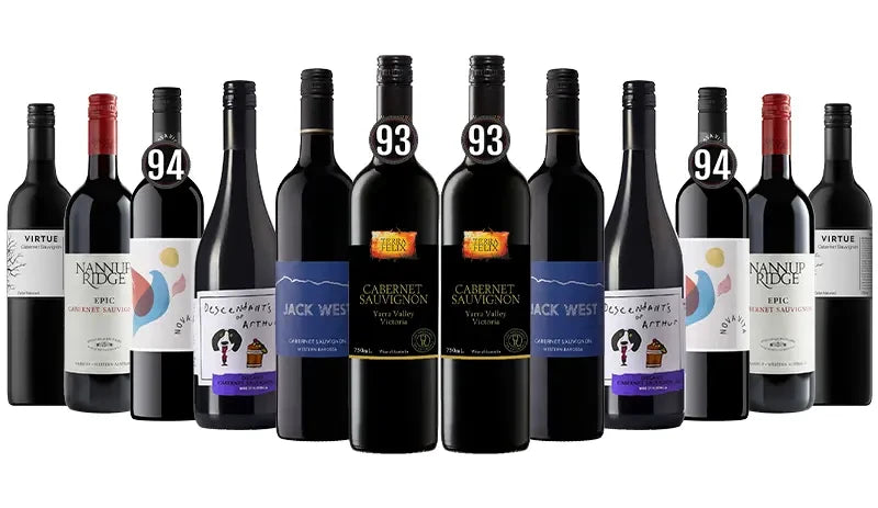 Order All-Time Popular Cabernet Sauvignon Mix - 12 Bottles - Just Wines