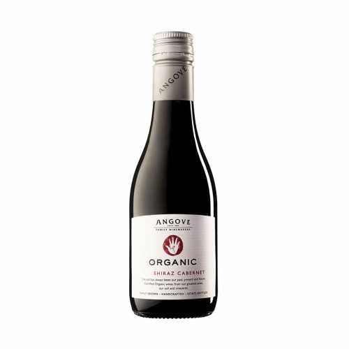 Order Angove Organic Riverland Shiraz Cabernet NV (187ml) - 24 Bottles - Just Wines
