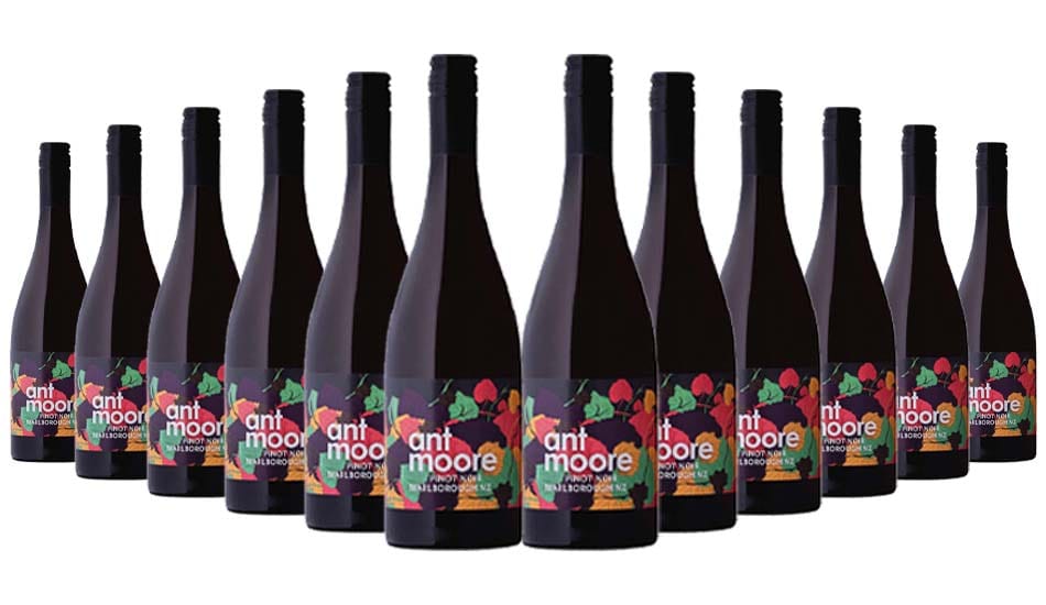 Order Ant Moore Marlborough Pinot Noir 2017 - 12 Bottles JustWines Australia