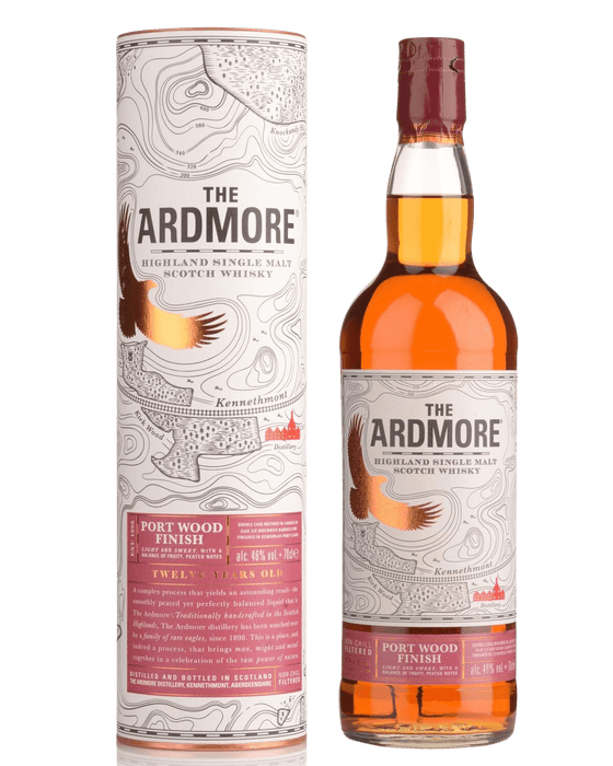  Liquor Loot- Ardmore Port Wood Finish 12 Year Old Single Malt Scotch Whisky (700mL) -  