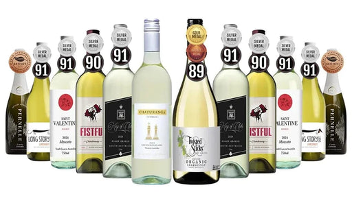 Order Winter Sips White Mix - 10 Bottles + 2 FREE Non-Alc Sparklings JustWines Australia