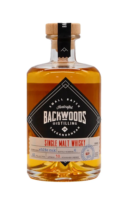 Order Backwoods Distilling Co. Single Malt White Oak 700ml - 1 Bottle - Just Wines