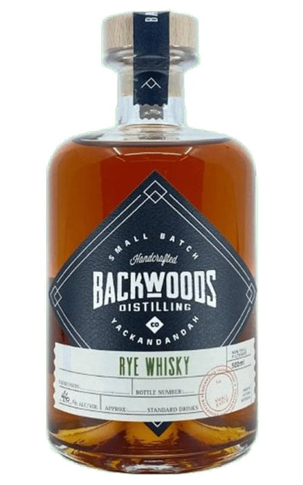 Order Backwoods Rye Batch #5 Whisky 500ml - 1 Bottle JustWines Australia