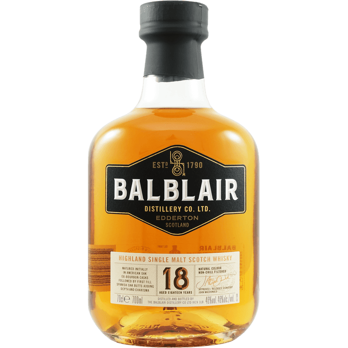  Liquor Loot- Balblair 18 Year Old Single Malt Scotch Whisky (700mL) -  