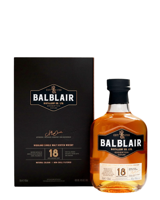  Liquor Loot- Balblair 18 Year Old Single Malt Scotch Whisky (700mL) -  