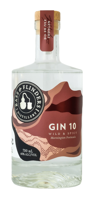  Liquor Loot- Bass & Flinders Gin 10 Wild & Spicy (700mL) -  