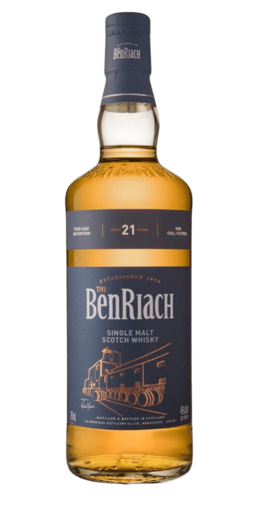  Liquor Loot- BenRiach Classic 21 Year Old Single Malt Scotch Whisky (700mL) -  