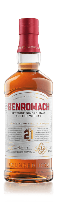  Liquor Loot- Benromach 21 Year Old Single Malt Scotch Whisky (700mL) -  