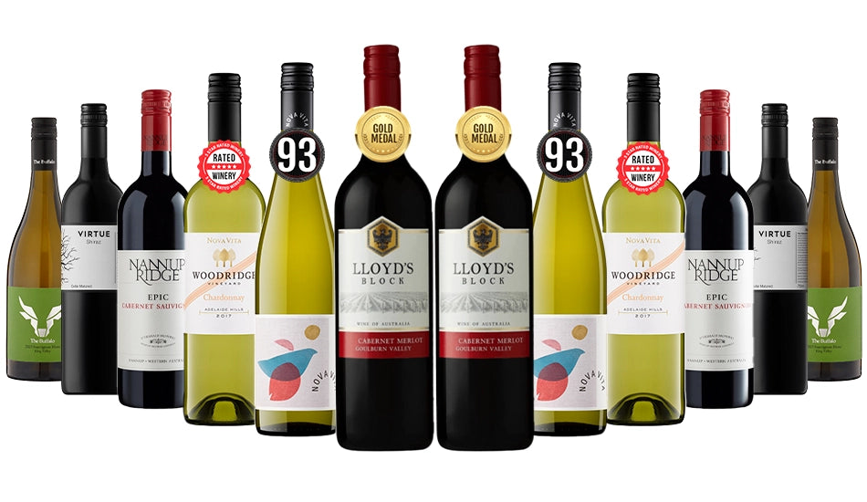 Order Best of Australian Regions Red & White Mixed – 12 Bottles - Just Wines