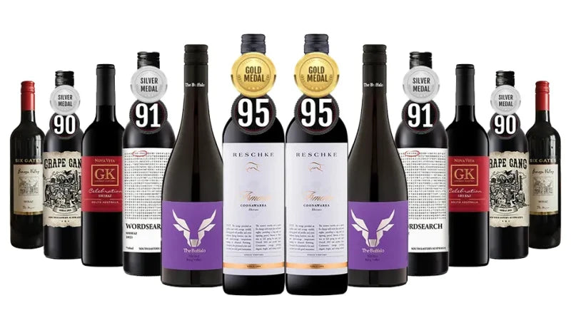 Order Big & Bold Premium Shiraz Collection Mix - 12 Bottles - Just Wines