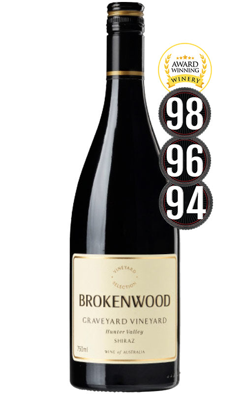 Order Brokenwood Graveyard Vineyard Hunter Valley Shiraz 2024 - 3 Bottles - Just Wines