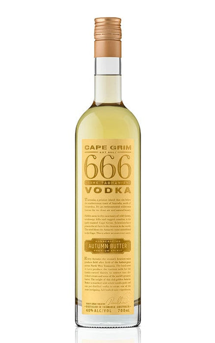 Order Cape Grim 666 Autumn Butter Vodka 700ml - 1 Bottle JustWines Australia