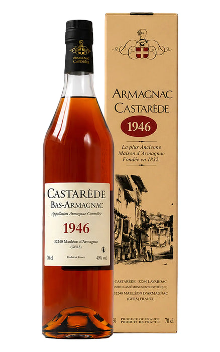 Order Castarede 1946 Bas Armagnac 700ml - 1 Bottle - Just Wines