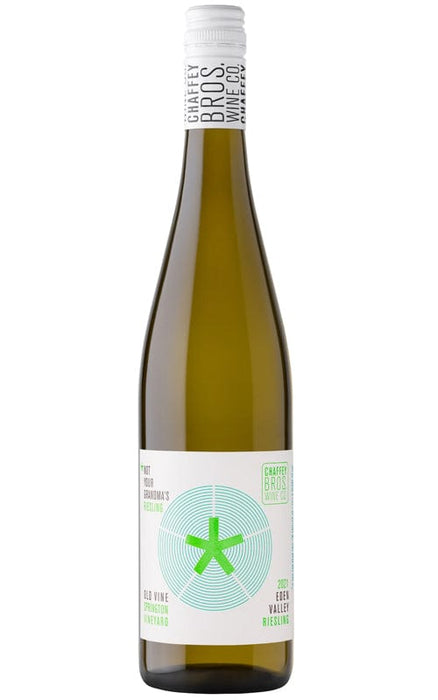 Order Chaffey Bros. Wine Co. Not Your Grandma's Riesling 2023 Eden Valley - 6 Bottles JustWines Australia