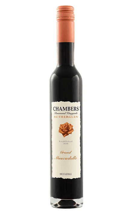 Order Chambers Rosewood Rutherglen Grand Muscadelle 375ml NV - 12 Bottles JustWines Australia