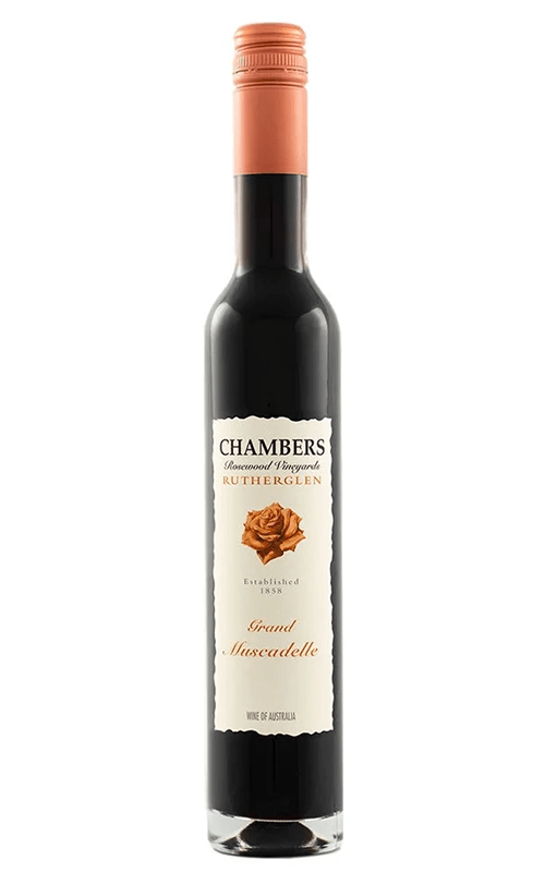 Order Chambers Rosewood Rutherglen Grand Muscadelle 375ml NV - 12 Bottles JustWines Australia