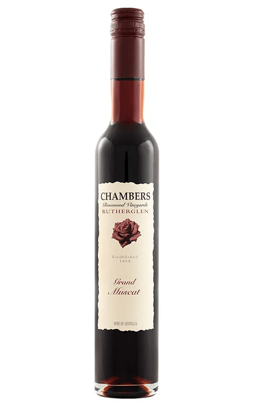 Order Chambers Rosewood Rutherglen Grand Muscat 375ml NV - 6 Bottles JustWines Australia