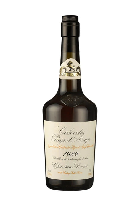 Order Christian Drouin Calvados 1989 Pays D'Auge Sherry Cask 700ml - 1 Bottle - Just Wines
