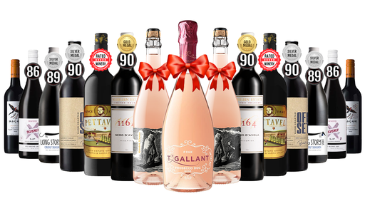 Order Christmas Tempting Red Mix - 12 Bottles + 3 Free Sparkling - Just Wines