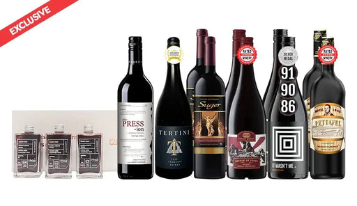 Order Connoisseur Collection Red Mixed - 12 Bottles + FREE Tawny Tasting Sample JustWines Australia