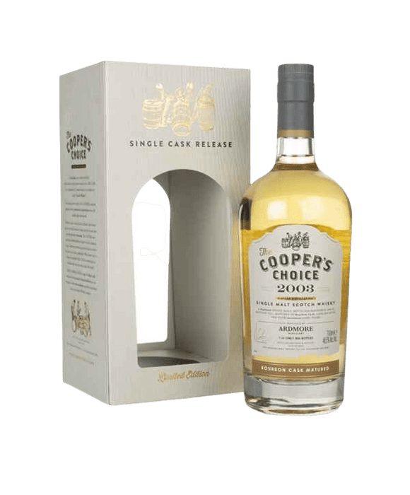  Liquor Loot- Cooper’s Choice Ardmore 2003 17 Year Old Single Malt Scotch Whisky (700mL) -  