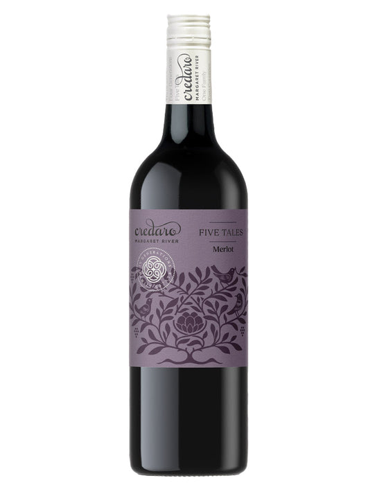 Order Credaro Five Tales Merlot 2025 Margaret River - 12 Bottles - Just Wines