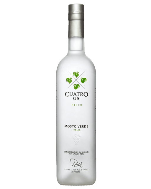  Liquor Loot- Cuatro G’s Italia Mosto Verde Pisco (700mL) -  