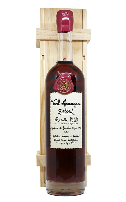 Order Delord 1969 Bas Armagnac (Rare Vintage Gift Box) 700ml - 1 Bottle - Just Wines