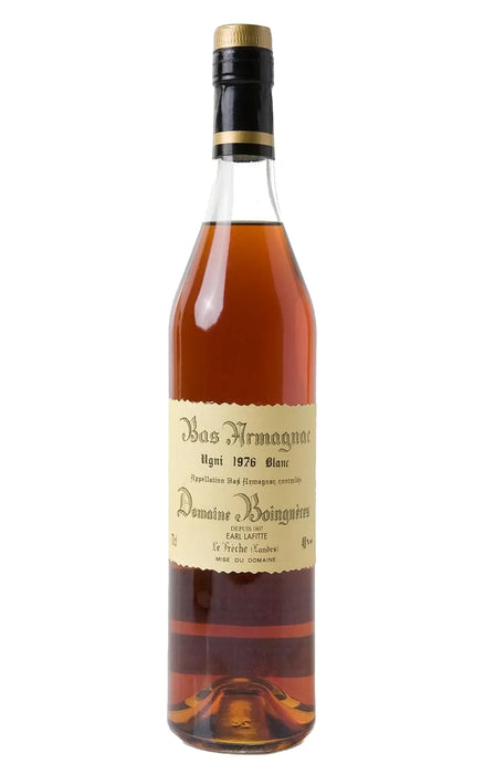 Order Domaine Boingneres 1976 Grand Bas Armagnac 700ml - 1 Bottle - Just Wines