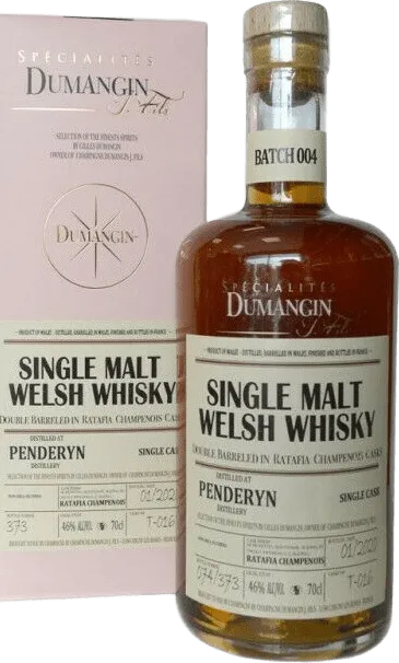  Liquor Loot- Dumangin Batch 009 Single Malt Welsh Whisky Penderyn (700mL) -  