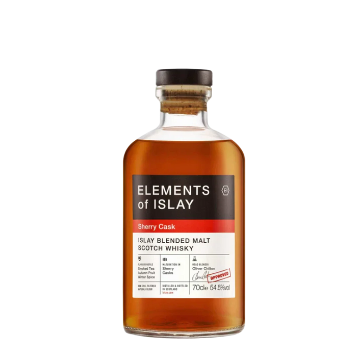  Liquor Loot- Elements of Islay Sherry Cask Cask Strength Blended Malt Scotch Whisky (700ml) -  