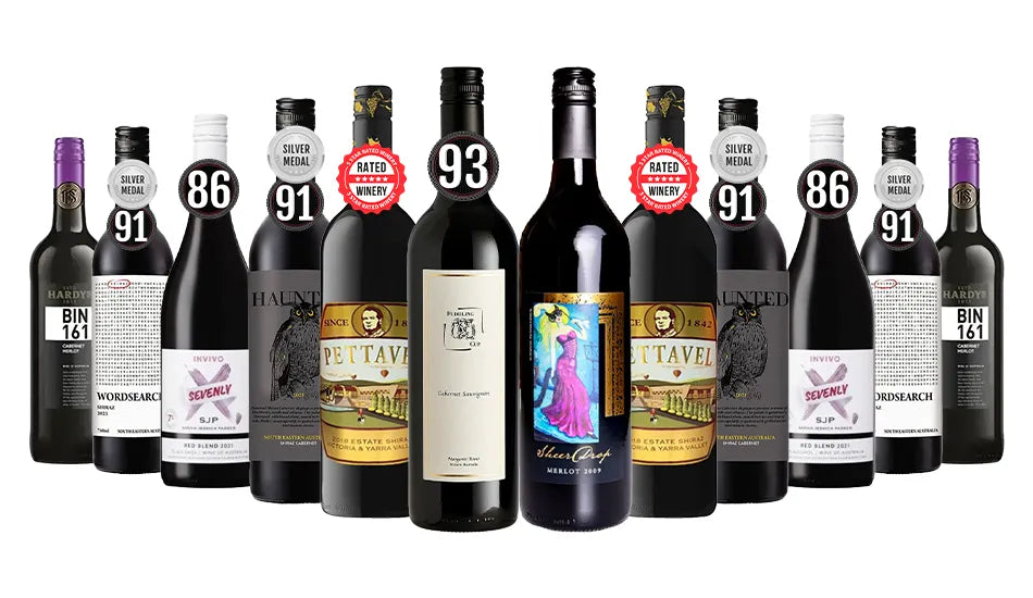 Order Excellent Selection Red Wines Mixed - 12 Bottles - Just Wines
