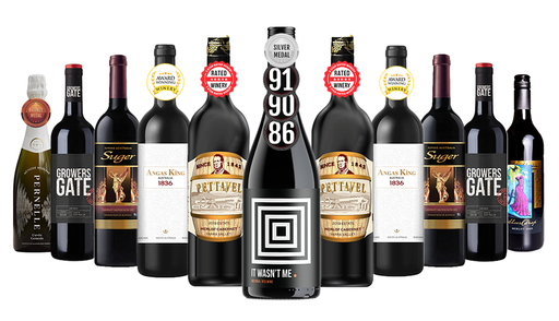 Order Festive Essence Red Mix - 10 Bottles + 1 FREE Non-Alc Sparkling - Just Wines