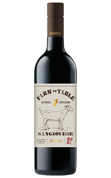 Order Fowles Wines 'Farm To Table' Victoria Sangiovese 2021 - 6 Bottles - Just Wines