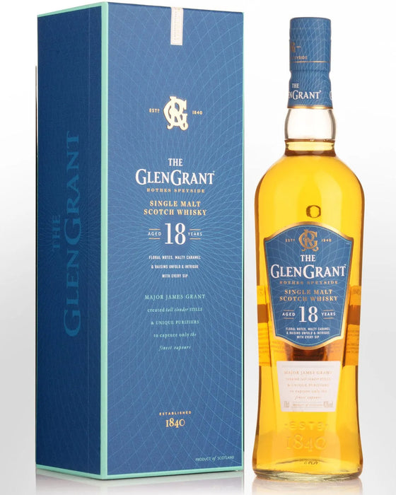  Liquor Loot- Glen Grant 18 Year Old Single Malt Scotch Whisky (700mL) -  