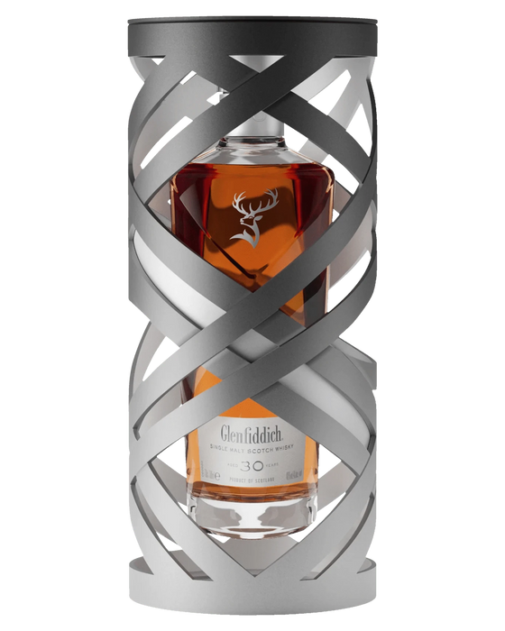 Order Glenfiddich 30 Year Old 'Suspended Time' Single Malt Scotch Whisky 700ml - 1 Bottle JustWines Australia