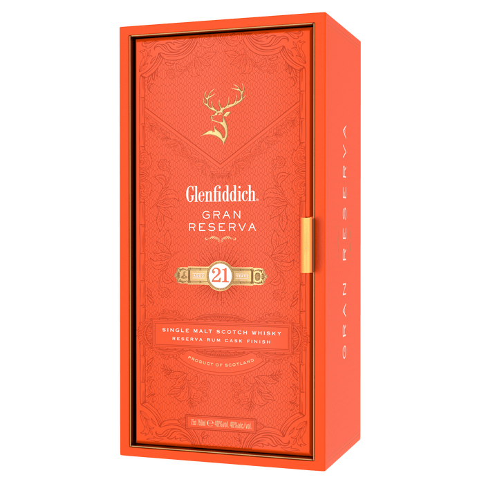 Order Glenfiddich Gran Reserva 21 Year Old Single Malt Scotch Whisky 700ml - 1 Bottle JustWines Australia