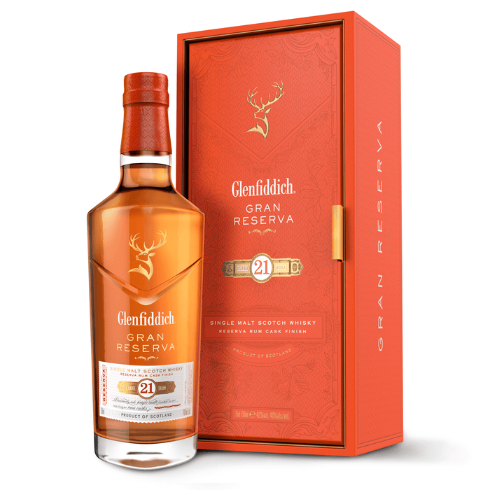 Order Glenfiddich Gran Reserva 21 Year Old Single Malt Scotch Whisky 700ml - 1 Bottle JustWines Australia