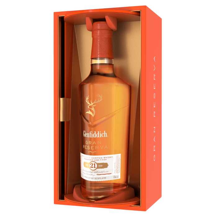 Order Glenfiddich Gran Reserva 21 Year Old Single Malt Scotch Whisky 700ml - 1 Bottle JustWines Australia
