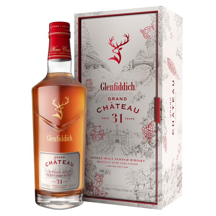 Order Glenfiddich Grand Chateau 31y Speyside Single Malt Scotch Whisky 700ml - 1 Bottle JustWines Australia