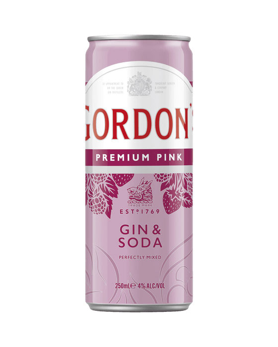 Order Gordons Pink Gin & Soda Can JustWines Australia