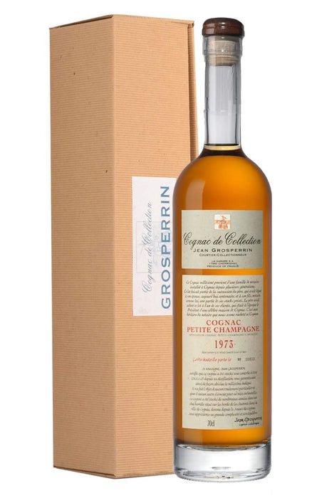 Order Grosperrin 'Cognac De Collection' 1973 Petite Champagne 700ml - 1 Bottle - Just Wines