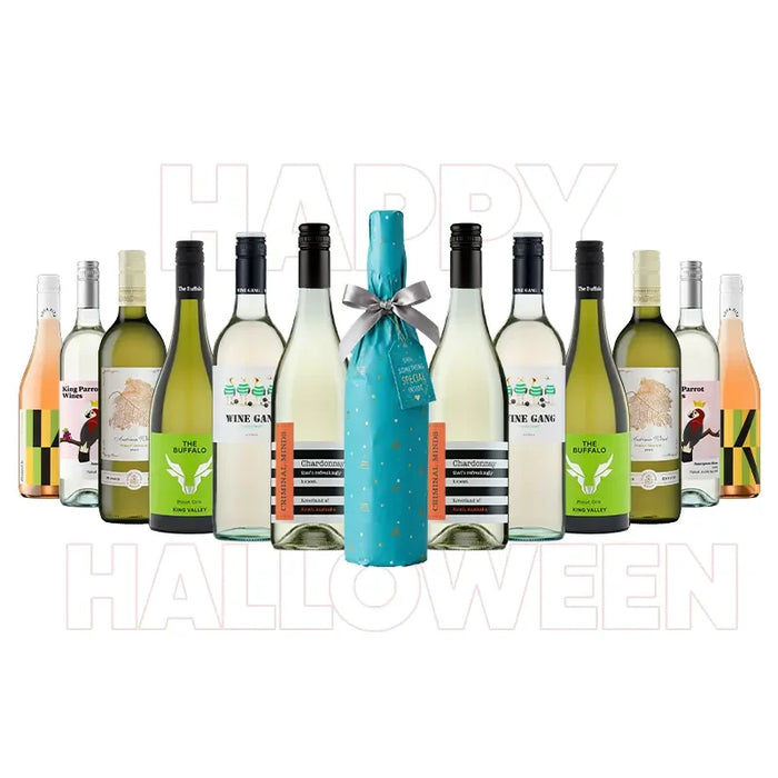 Order Halloween Haul White Wine Mix – 12 + 1 FREE Bottles - Just Wines