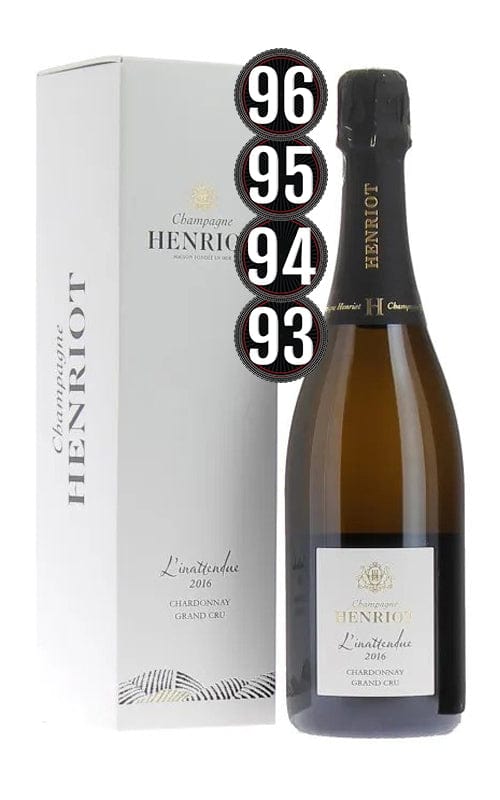 Order Henriot  LInattendue Grand Cru Brut with Gift Box 2016 JustWines Australia