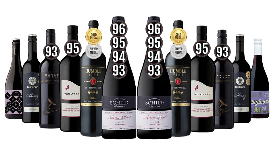 Order High-End Red Wine Mixed - 12 Bottles - Just Wines