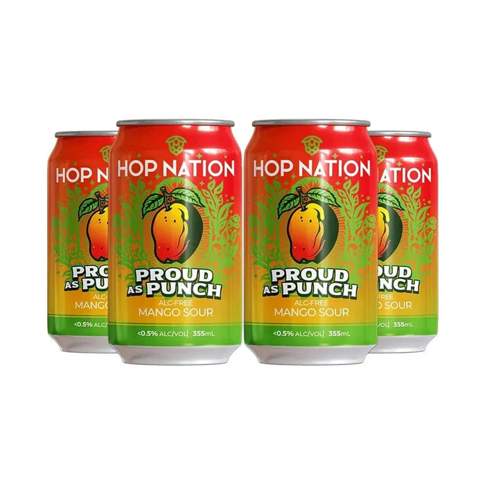 Order Hop Nation Proud As Punch Mango Sour 4x355mls JustWines Australia