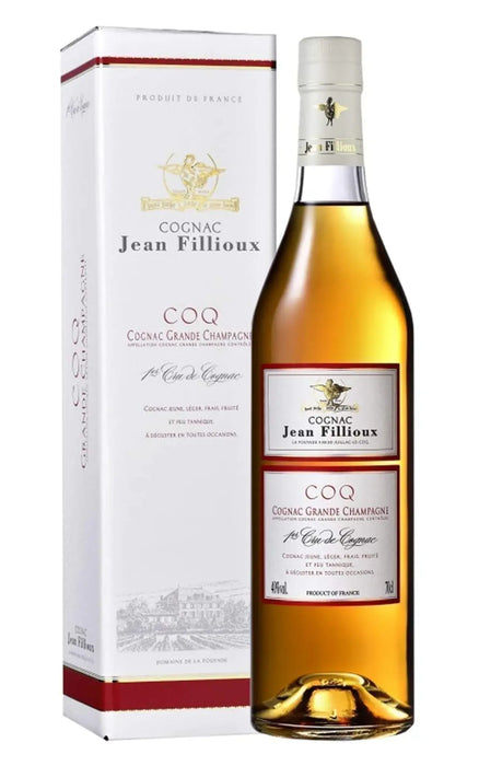 Order Jean Fillioux Cognac 'COQ' Grande Champagne 1er Cru 3-4 years 700ml - 1 Bottle - Just Wines