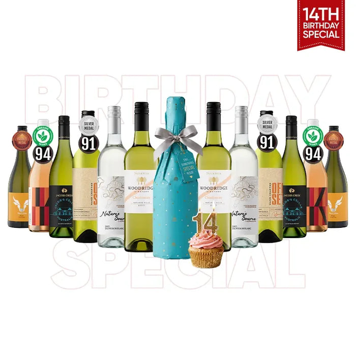 Order Just Wines Birthday Special White Mix – 12 + 1 FREE Bottles | A Gift to Those Who've Made Us - Just Wines